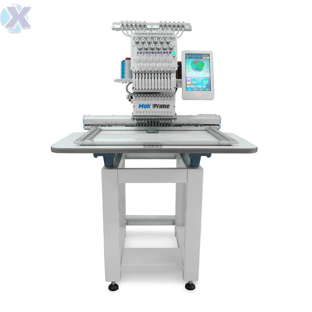 Maquina de Bordado Industrial 12 Agulhas Completa + Coleção de Bordados